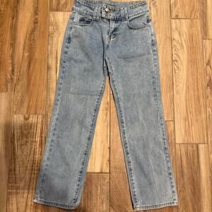 PrettyLittleThing Mid Low Rise Straight Leg Jeans Size 2